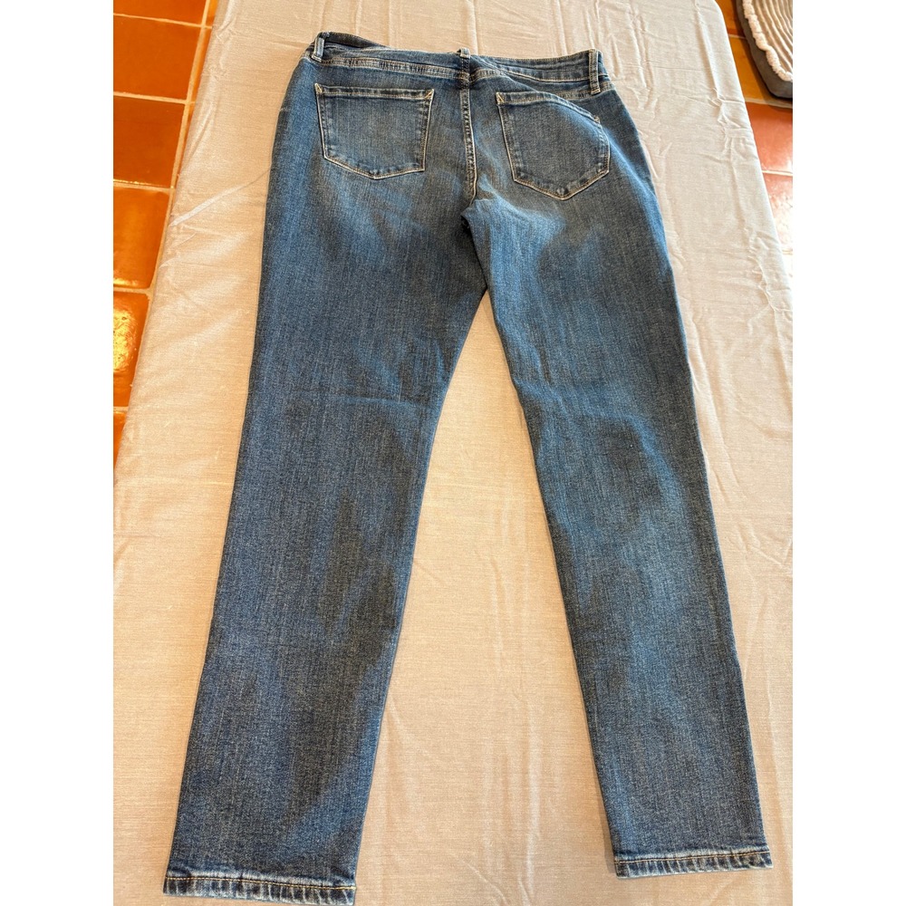 ANA A New Approach Mid-Rise Skinny Jeans Size 10 Medium Wash Blue Denim NWT - Picture 11 of 11